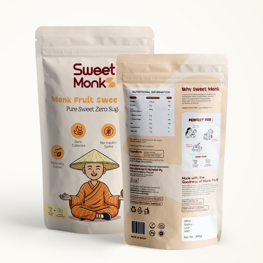Monk Fruit Sweetener - 200GM